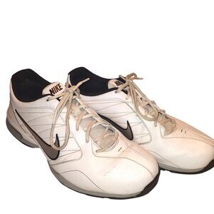 Nike Air Consolidate Sneakers Men's 10.5 Athletic White Black Silver 454125-100